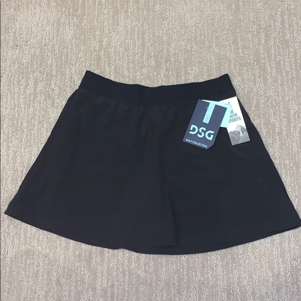 girls dicks sporting goods black skirt with liners
